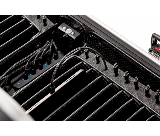 Tablet charging case TC16 TwinCharge for 16 tablets up to 12.9 inches - USB-C cables included