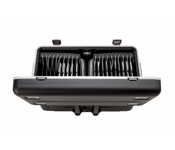 Parat case TC20 TwinCharge with 20 USB-C charging cables for 20 tablets up to 12.9 inch - black