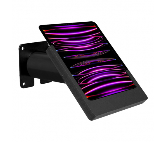 Domo Slide wall mount with charging functionality for iPad 10.9 & 11 inches - black