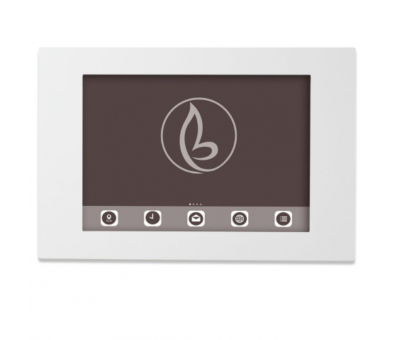 Soporte de pared Piatto para iPad de 10,9 y 11 pulgadas - blanco 