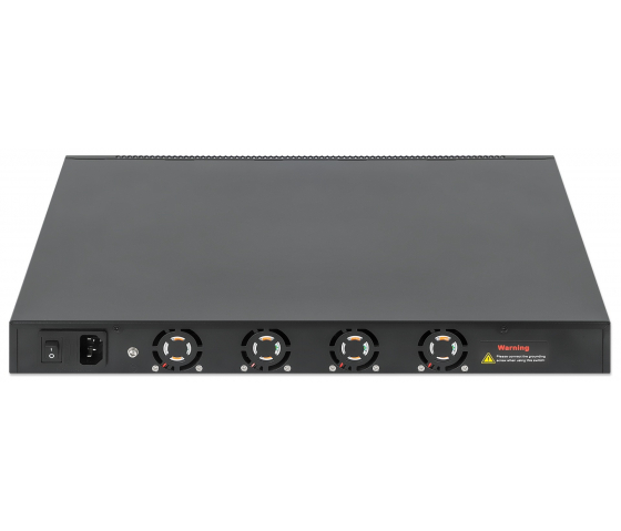 54-portars L3 Managed PoE+ Switch med 6 SFP+ Uplinks - 850W PoE, Rackmount