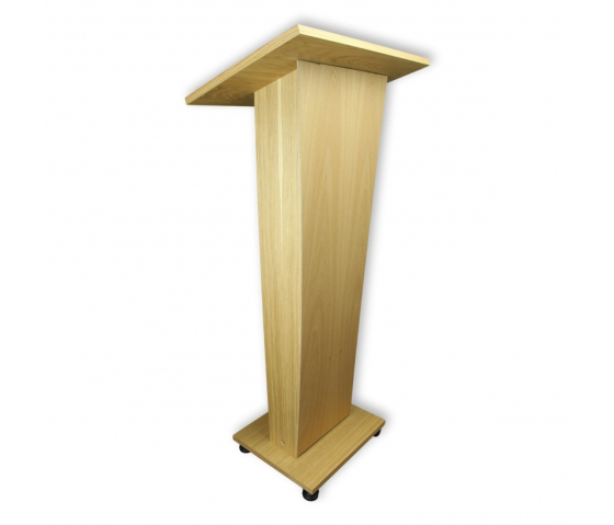 Wooden lectern Pollux – oak colour