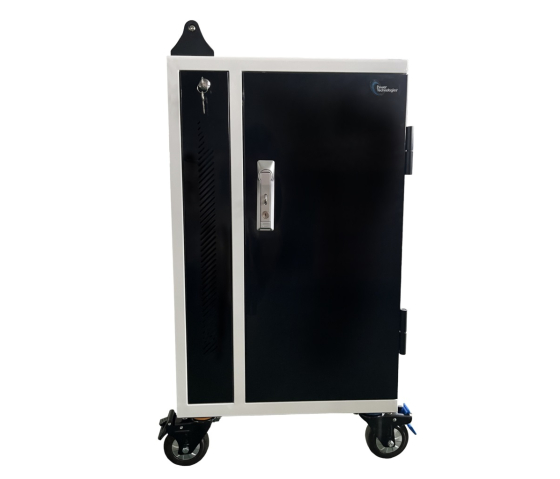 PT-VERT-15 charging cart for 15 tablets & laptops up to 17 inches - USB-C cables included