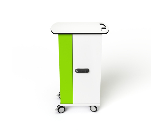 Zioxi Tabletkar CHRGTUC-TB-40-R# voor 40 tablets tot 10.5 inch - inclusief USB-C kabels - RFID slot
