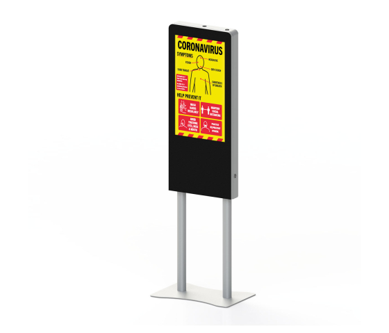 Digital information kiosk Riga - 43 inches