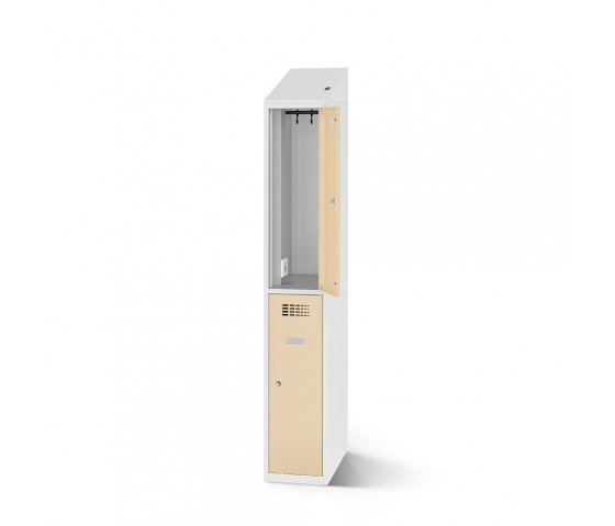 Armadietto spogliatoio largo 40 cm con funzione di ricarica - 2 porte