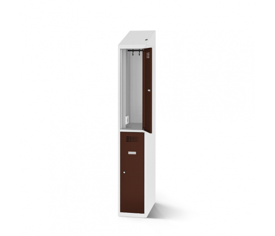 Armadietto spogliatoio largo 40 cm con funzione di ricarica - 2 porte