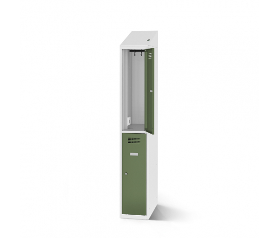 Armadietto spogliatoio largo 40 cm con funzione di ricarica - 2 porte