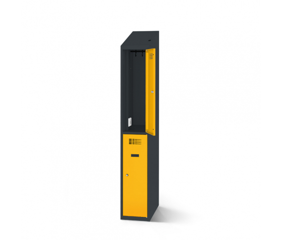 Armadietto spogliatoio largo 40 cm con funzione di ricarica - 2 porte