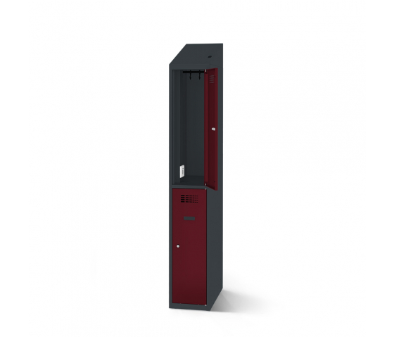 Armadietto spogliatoio largo 40 cm con funzione di ricarica - 2 porte