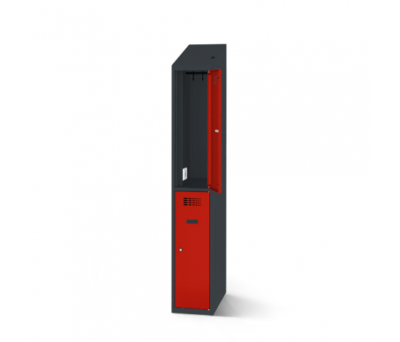 Armadietto spogliatoio largo 40 cm con funzione di ricarica - 2 porte