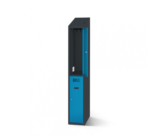 Armadietto spogliatoio largo 40 cm con funzione di ricarica - 2 porte