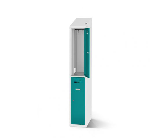 Armadietto spogliatoio largo 40 cm con funzione di ricarica - 2 porte