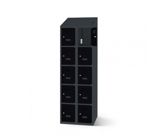 Armario de carga con 10 compartimentos - 80cm de ancho - RS8025
