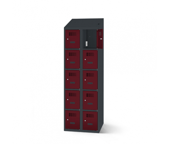 Armario de carga con 10 compartimentos - 80cm de ancho - RS8025