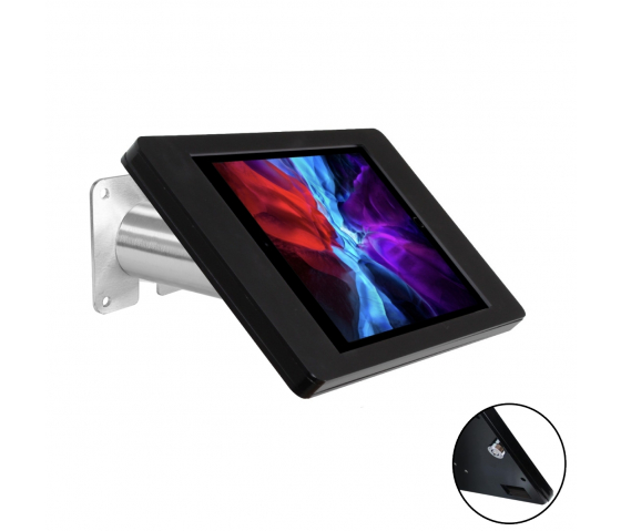 iPad wall mount Fino for iPad 10.2 & 10.5 - black/stainless steel 