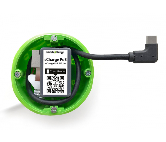 Wbudowany zasilacz USB-C sCharge PoE FIT C