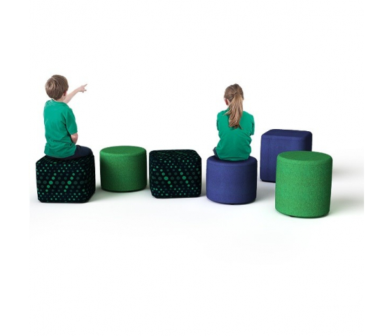 Seduta rotonda Soft Seating Junior alta 35 cm