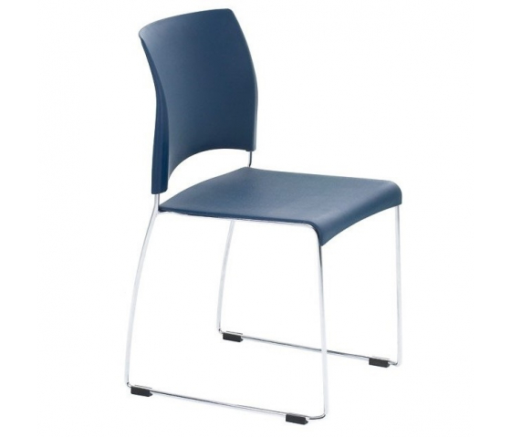 V-Chair vergaderstoel / kantoorstoel met slede frame