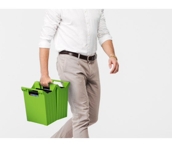 Zioxi tablet charging cart with carry baskets and USB-C cables for 32 iPads and tablets - RFID lock