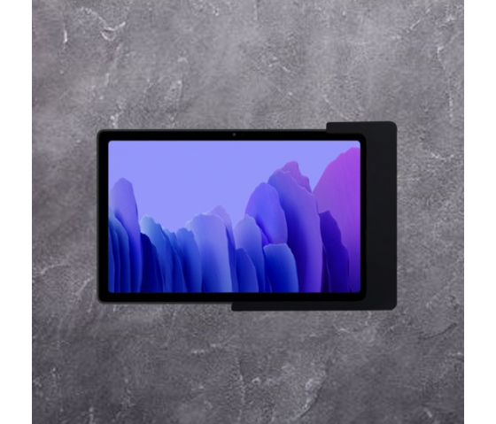 Domo Slide Wandhalterung flach mit Ladefunktion für Samsung Galaxy Tab A8 10.5 - schwarz