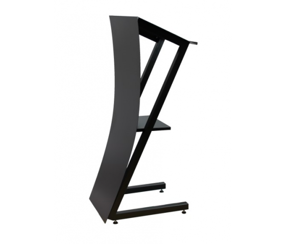 Metal lectern Neptune black