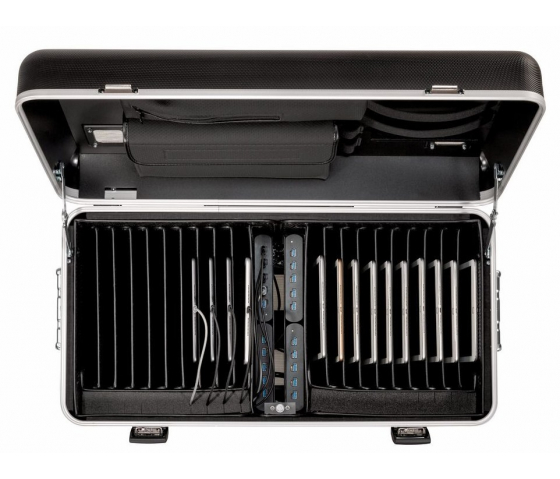 Parat-Koffer TC20 GaN TwinCharge USB-C Ladewagen für 20 Tablets bis zu 12,9 Zoll