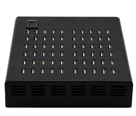 60 ports USB-A 10W desktop charging hub