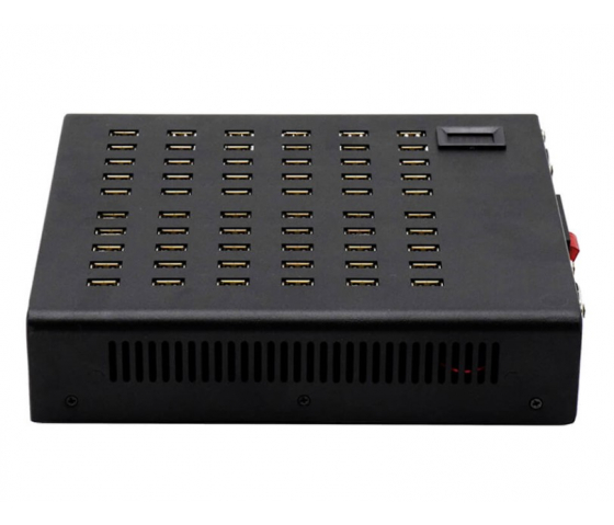 60 ports USB-A 10W desktop laad hub