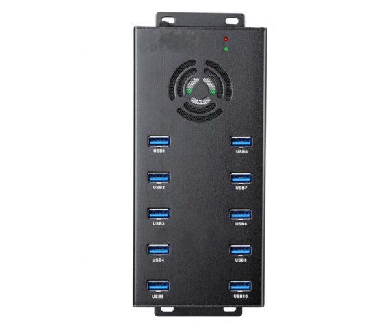 10 Ports USB-A USB 3.0 10W Lade- und Synchronisations-Hub