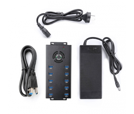 10 Ports USB-A USB 3.0 10W Lade- und Synchronisations-Hub