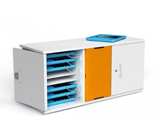 Charge & Sync cabinet Zioxi SYNCC-KC-8+8-C for 16 iPads up to 11 inches - digital code lock