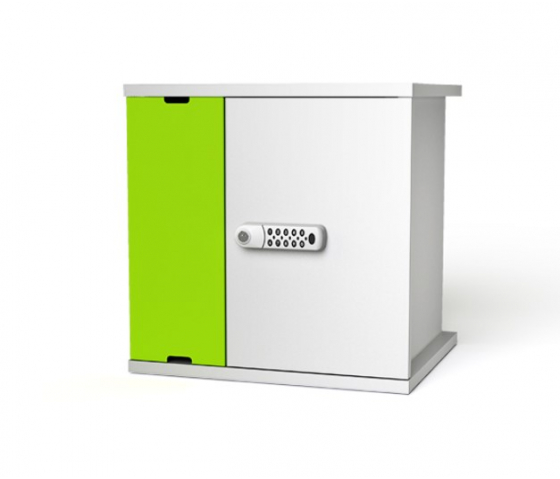 Charge & Sync cabinet Zioxi SYNCC-TB-10-R for 10 iPads up to 11 inches - RFID lock