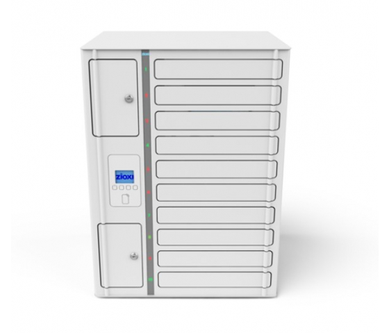Chromebook Volt 1:1 opladningslocker VCB1-10S-M-O til 10 Chromebooks op til 14 tommer - RFID-lås + webkontrol
