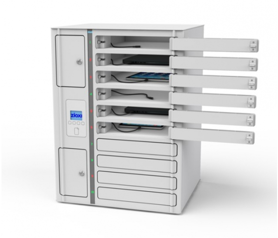 iPad Volt 1:1 USB-A charging locker VTB1-10S-UA-O for 10 iPads & tablets - RFID lock + Web control