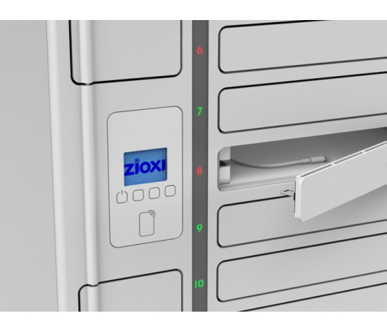 iPad Volt 1:1 USB-C Ladespind VTB1-24S-UC-O für 24 iPads & Tablets - RFID-Schloss + Websteuerung