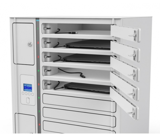 Laptop Volt 1:1 charging locker VLS1-10S-M-O for 10 laptops up to 17 inches - RFID lock + Web control