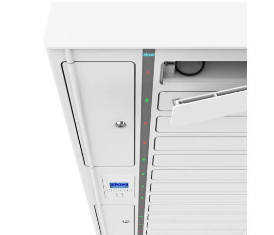 Laptop Volt 1:1 oplaadlocker VLS1-16S-M-O voor 16 laptops tot 17 inch - RFID slot + Web control