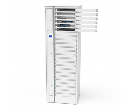 Laptop Volt 1:1 charging locker VLS1-24S-M-O for 24 laptops up to 17 inches - RFID lock + Web control