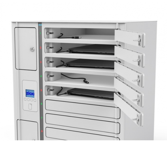 Laptop Volt 1:1 charging locker VLS1-24S-M-O for 24 laptops up to 17 inches - RFID lock + Web control