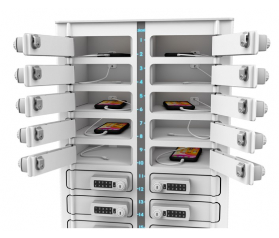 Smartphone Volt 1:1 USB-C charging locker VSP1-48D-UC-K for 48 smartphones - key lock