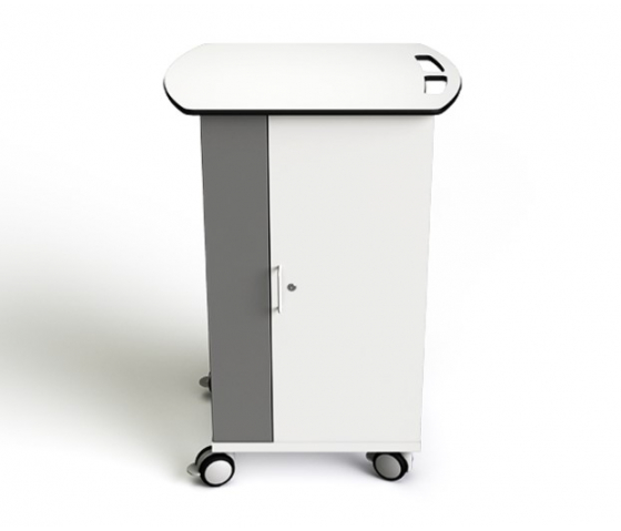 Carrello di ricarica USB-C per Chromebook con cavi Zioxi CHRGTUC-CB-16# per 16 Chromebook fino a 14 pollici - chiusura a chiave