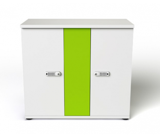 iPad charging cabinet with baskets CHRGC-TBB-32-K for 32 iPad & tablets - key lock