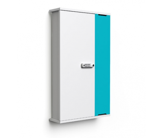 Estuche de pared de carga USB-C para iPad CHRGWCUC-TB-10-K para 10 iPads y tablets - cierre con llave