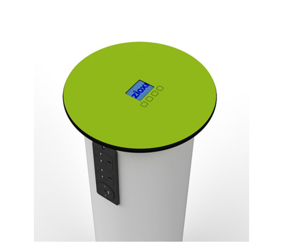 Genopladelig Zioxi powerHub 5 - 4 stikkontakter - 1800 Wh batterikapacitet