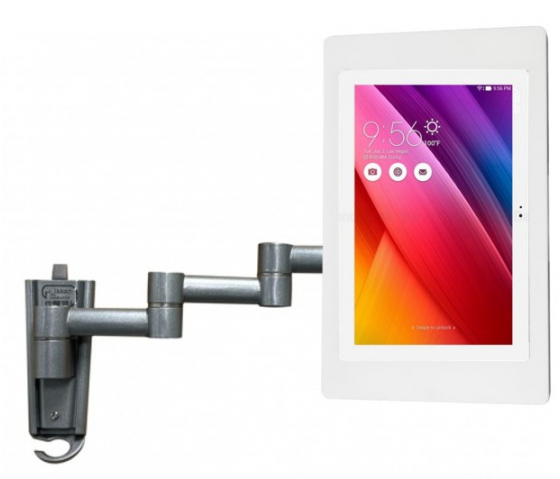 Flexible Tablet Wandhalterung 345 mm Fino für ASUS ZenPad 10 - weiß 