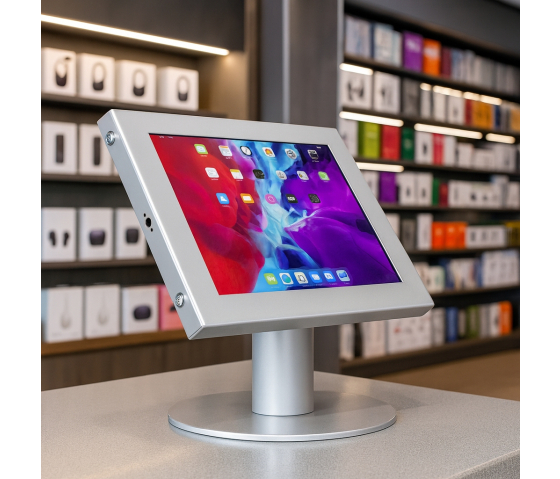 Tablet desk stand Securo M for 9-11 inch tablets - grey
