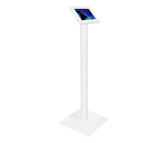 Tablet floor stand Securo S for 7-8 inch tablets - white