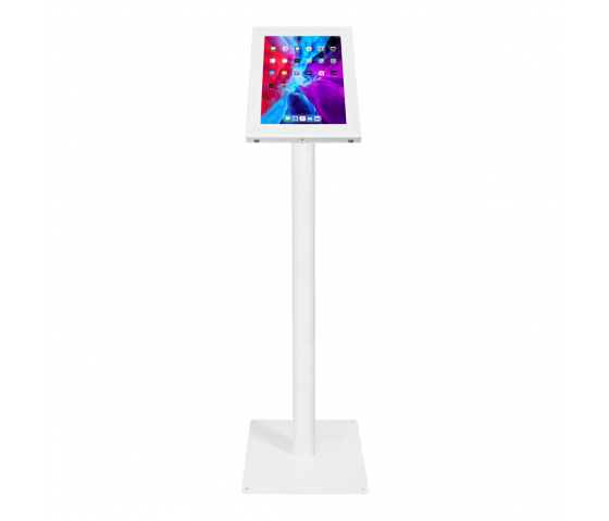 Soporte de suelo Securo L para tablets de 12-13 pulgadas - blanco
