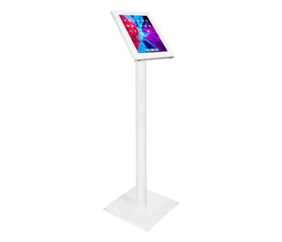 Soporte de suelo Securo L para tablets de 12-13 pulgadas - blanco
